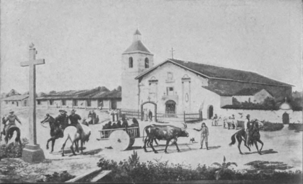 Mission Santa Clara, 1849
