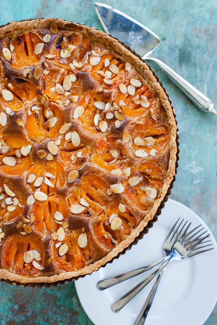 Lisa's Award Winning Apricot Almond Tart