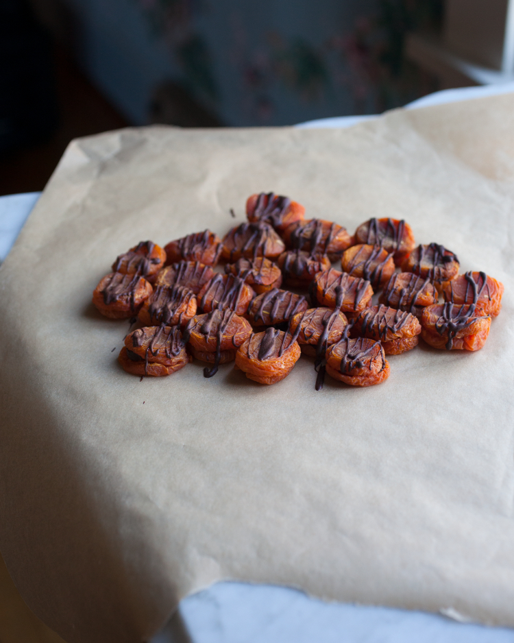 Chocolate Apricot Bonbons