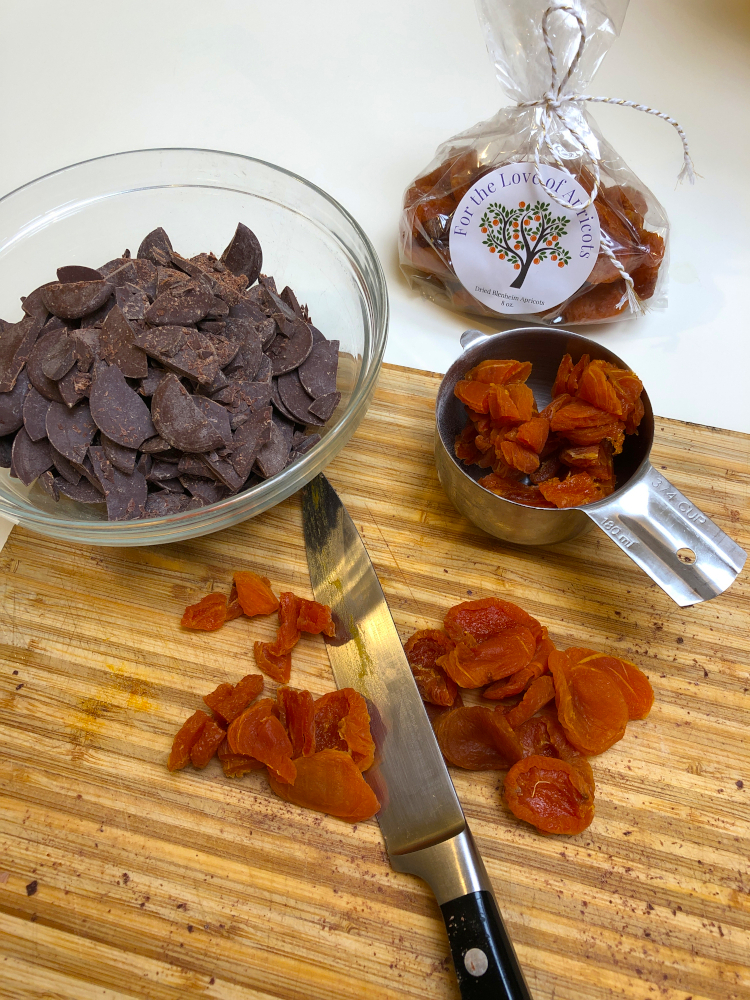 Apricot Chocolate Cookies